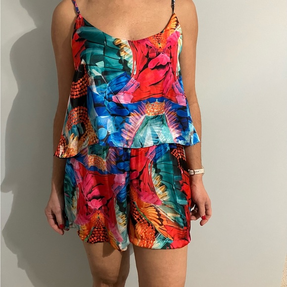 🌴 Cia Marítima Beach Style Romper. Size S/M - Picture 1 of 4